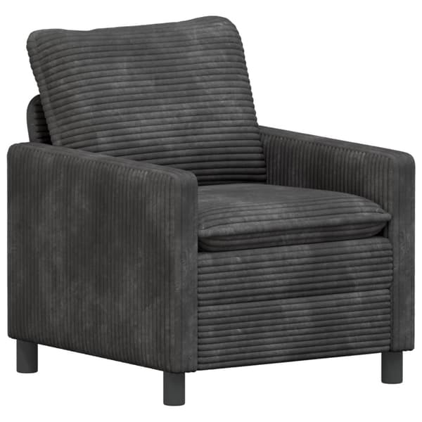 Soffa Mörkgrå 76 x 81 x 87,5 cm Polyester