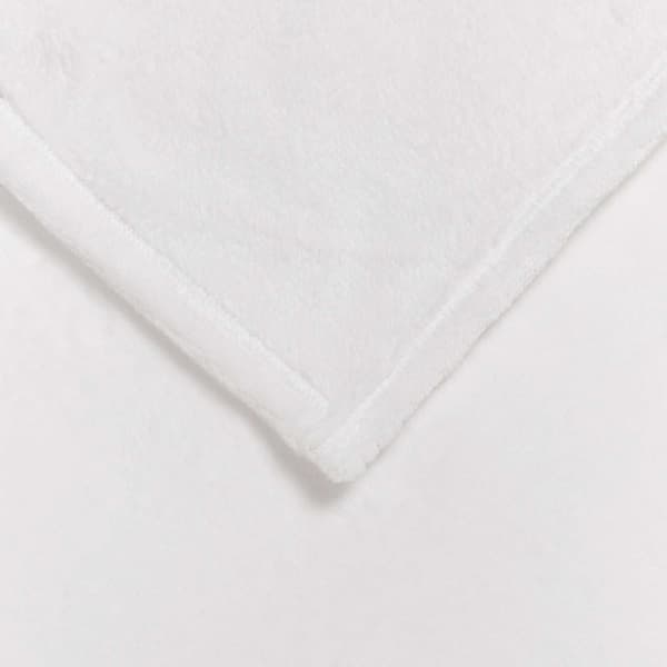 Kastfilt Vit 130 x 150 cm Fleece