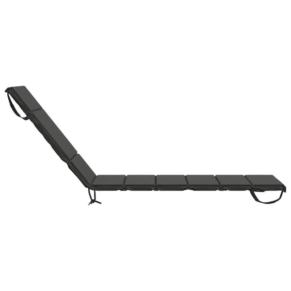 Solstol Kudde GEMERT 100% Polyester Antracit 200 x 50 x 3 cm