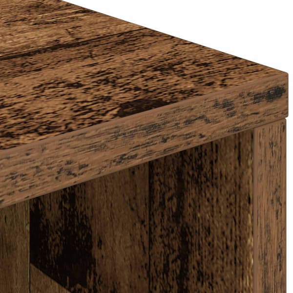 Sideboard med låda Gammalt trä 60 x 33,5 x 84 cm