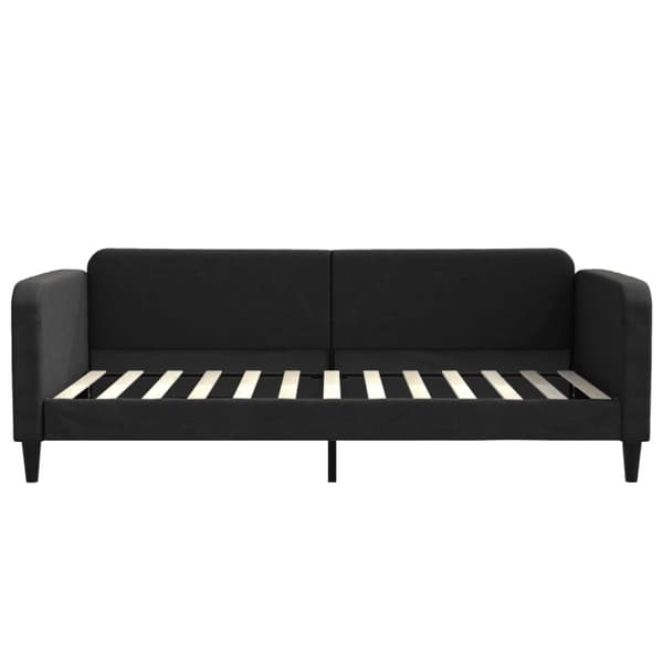 Dagbädd svart 100x200 cm tyg