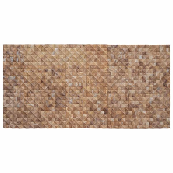 Väggpanel 11 st Naturlig 30 x 30 x 2 cm
