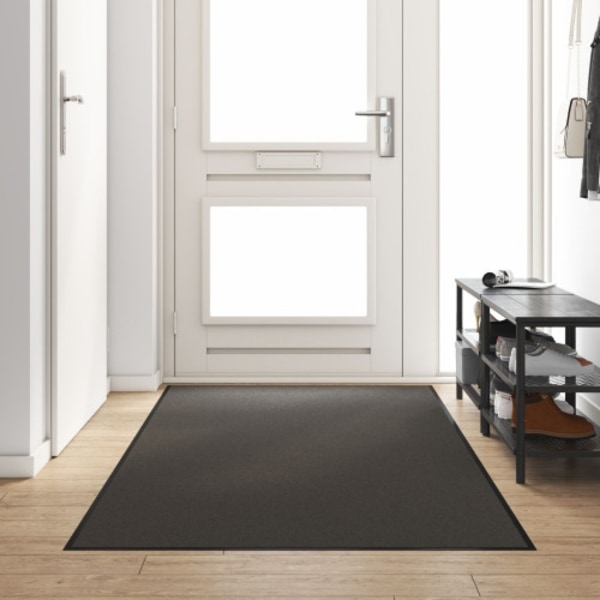 Dörrmatta Rektangulär Antracit 120x300 cm
