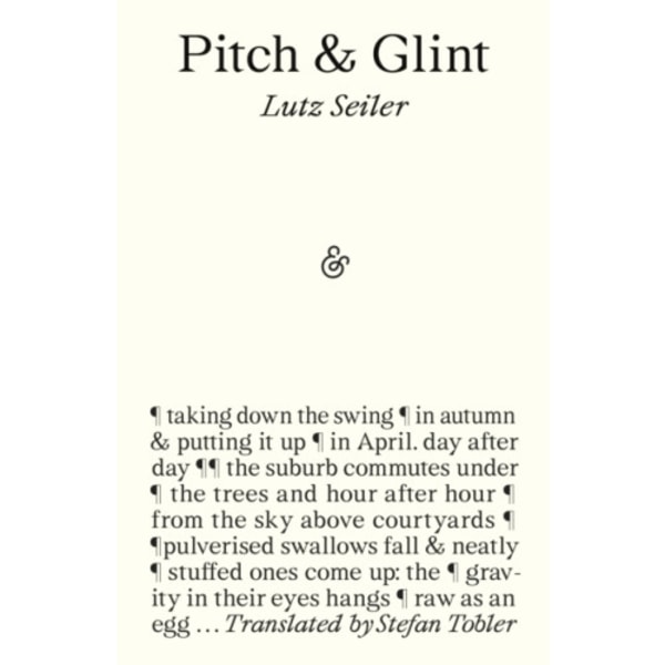 Pitch & Glint (häftad, eng)
