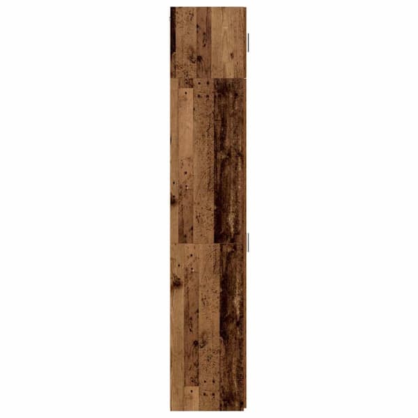 Sideboard 2 st Gammalt trä 50 x 41 x 225 cm