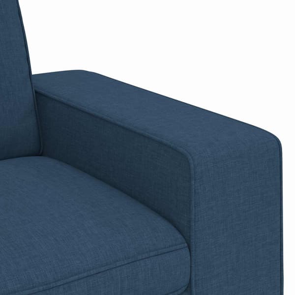 Soffa Blå 103 x 80 x 82 cm tyg