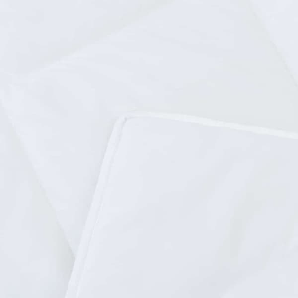 Duntäcke med kudde 3 pcs Vit Mikrofiber