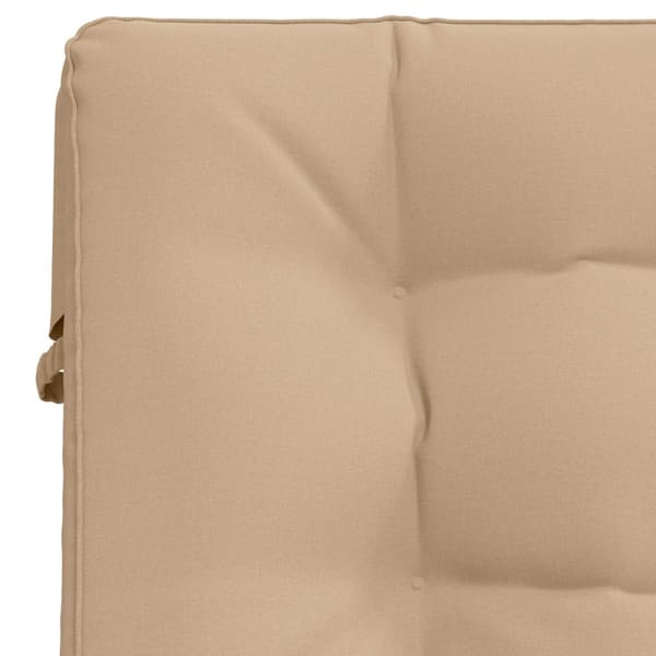 Solstol Kudde VIANEN 100% Polyester Sand 200 x 90 x 8 cm
