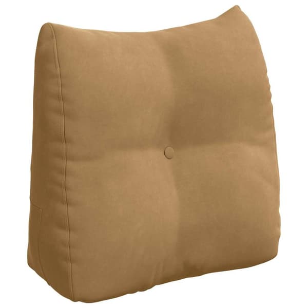 Ryggkudde Brun 45 x 24 x 50 cm Sammet