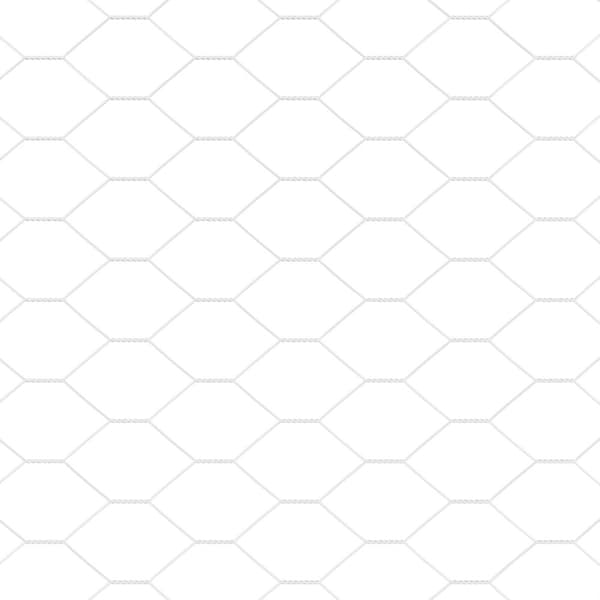 Hexagonstängsel Silver 1,6 x 50 m Galvaniserat stål