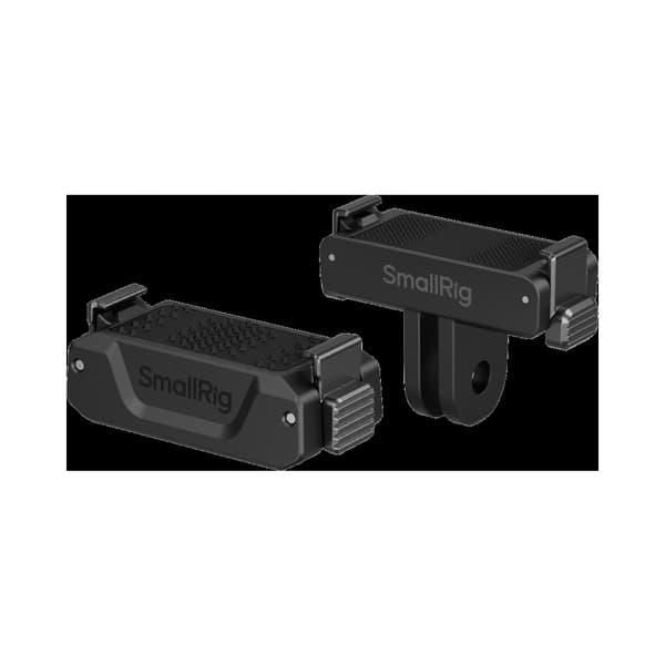 SmallRig 5918 Bidirectional QR Folding Adapter Support with 2-Prong Mount and 1/4"-20 Threaded hole