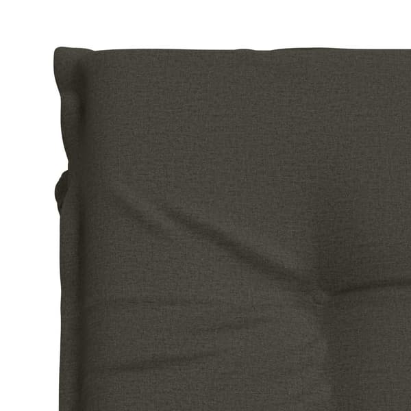 Solstol Kudde GEMERT 100% Polyester Antracit 190 x 70 x 9 cm