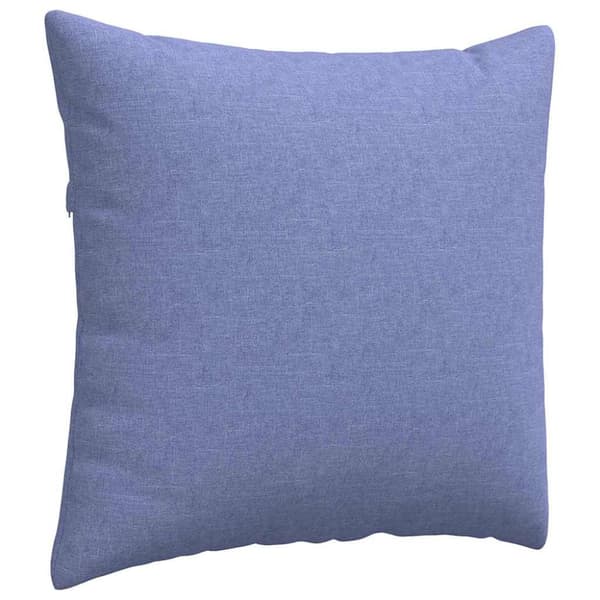 Sofakuddar 2 pcs Jeansblå 50 x 50 cm tyg