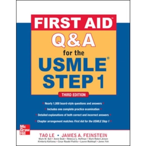 First Aid Q&A for the USMLE Step 1, Third Edition (häftad, eng)