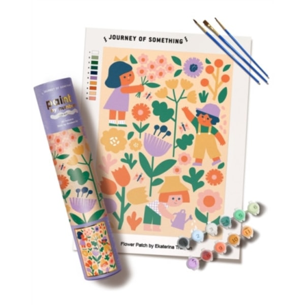 Kids Paint by Numbers: Flower Patch