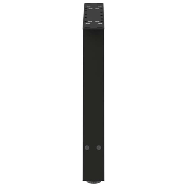 Soffbordsben A-formade 2 st svarta 60x(42-43) cm stål