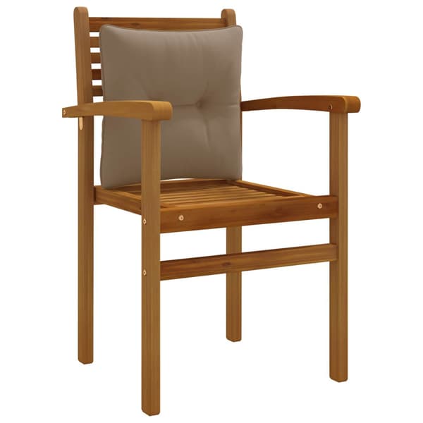 Ryggkudde PUTTEN 100% Polyester Taupe 40 x 40 x 10 cm