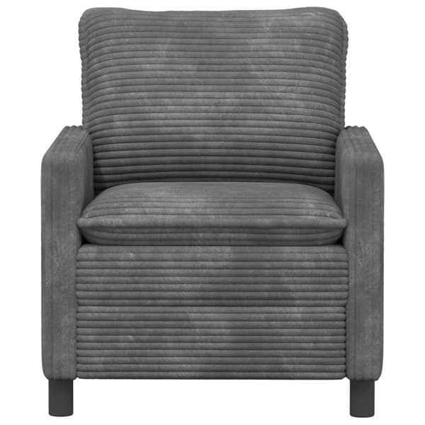 Soffa Ljusgrå 76 x 81 x 87,5 cm Polyester