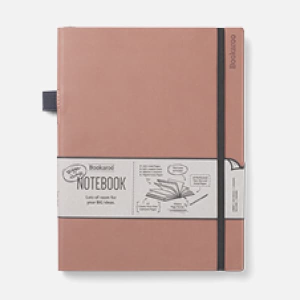 Bookaroo Bigger Things Notebook Journal - Blush