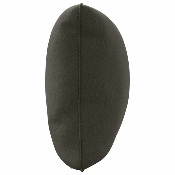 1-delad ryggkudde PUTTEN 100% Polyester Antracit
