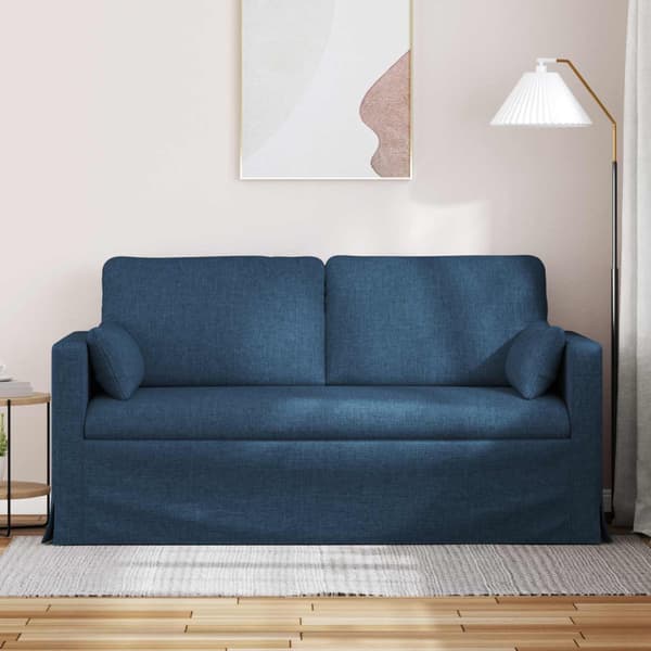 Soffa Blå 158 x 78 x 80 cm tyg