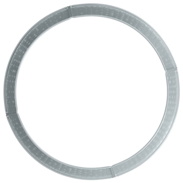 Julgranskrage Kegelformad Silver Ø 62 x 25 cm Stål