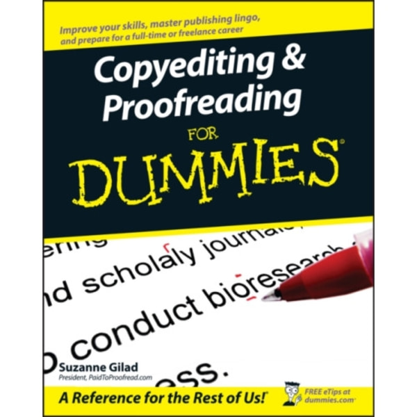 Copyediting and Proofreading For Dummies (häftad, eng)