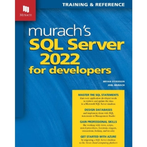 Murach's SQL Server 2022 for Developers (häftad, eng)