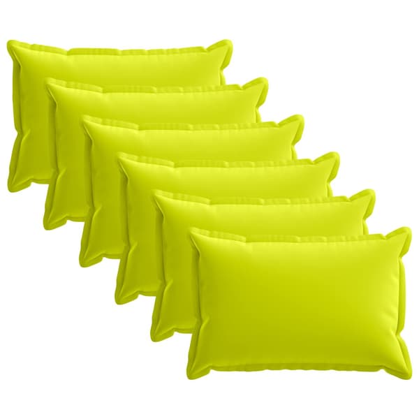 Kudde med kudde HOUTEN 6 st Klart grön. Polyester