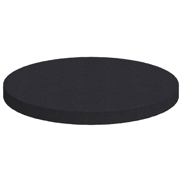 Möbelkuddar 2 pcs Svart Ø 30 x 2 mm EVA