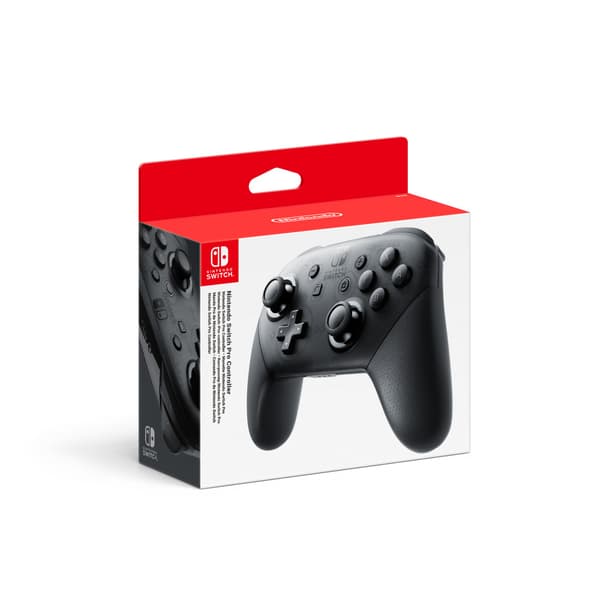 Nintendo Switch Pro Controller Svart Bluetooth Spelplatta Analog / Digital Nintendo Switch