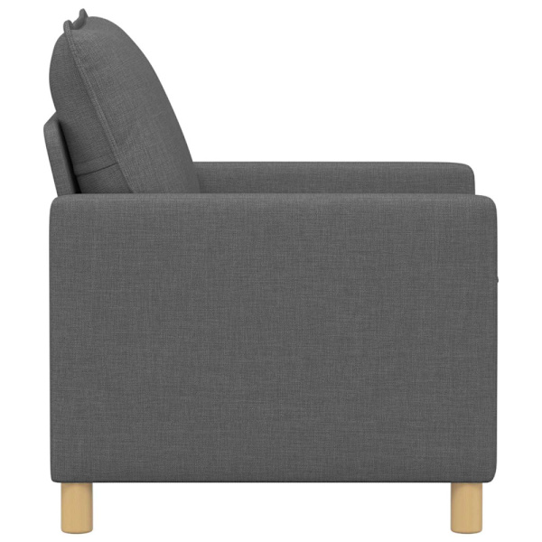 Soffa Mörkgrå Tyg