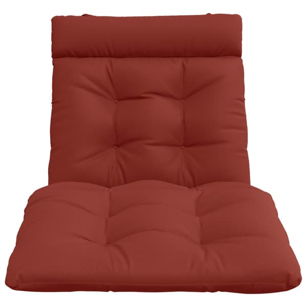 Solstol Kudde VIANEN 100% Polyester Röd 200 x 70 x 8 cm