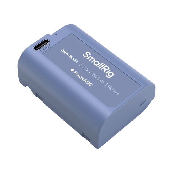 SmallRig 4906 Camera Battery USB-C Rechargeable DMW-BLK22