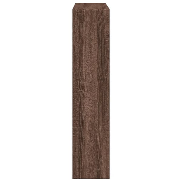 Spiselkrans brun ek 81x18x82 cm konstruerat trä