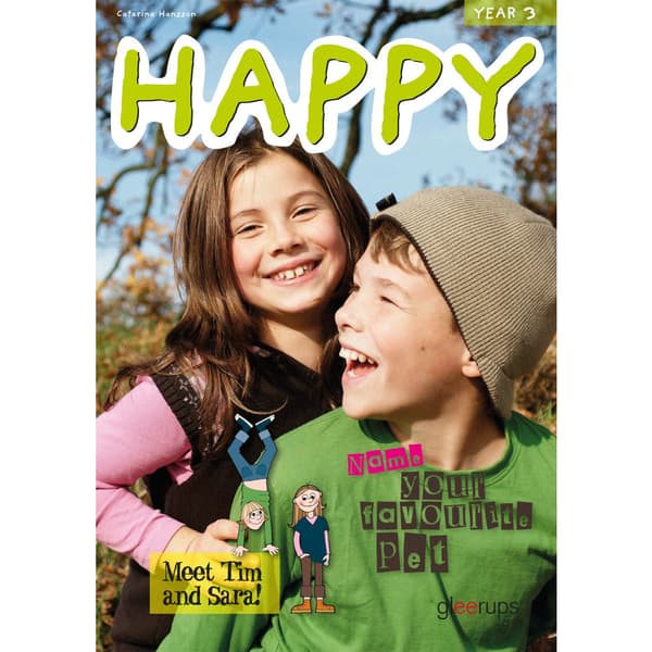 Happy Textbook Year 3 (häftad)