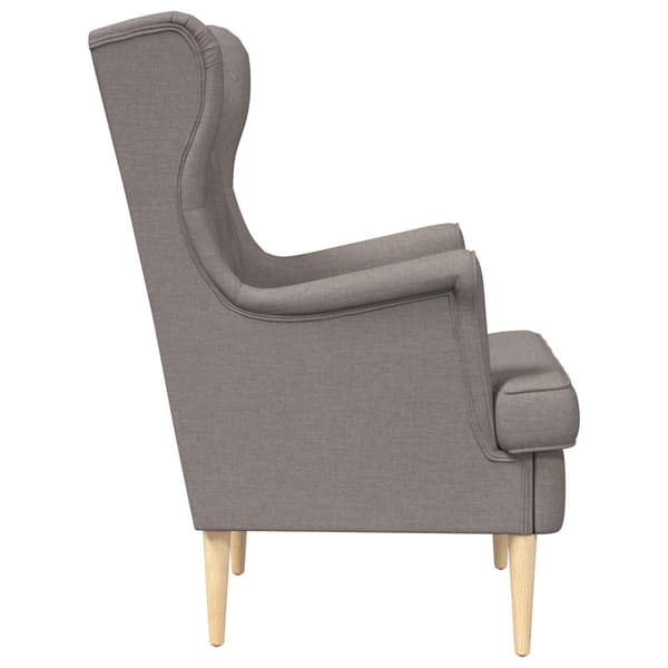 fåtölj Taupe tyg