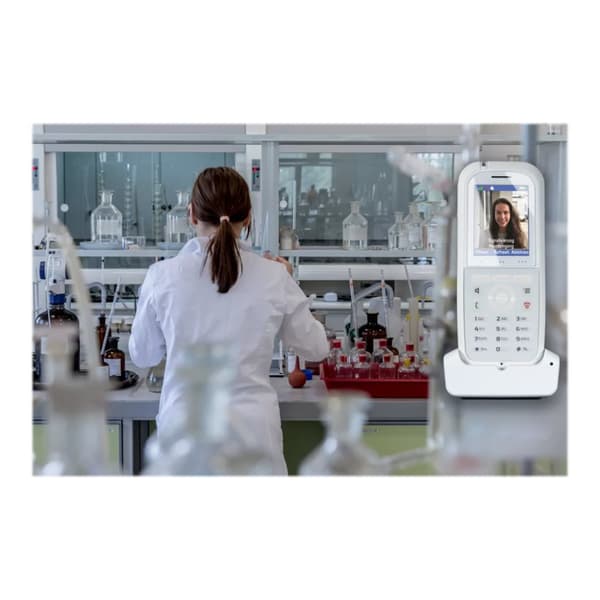 AGFEO DECT 77 IP - trådlös förlängningshandenhet - med Bluetooth interface