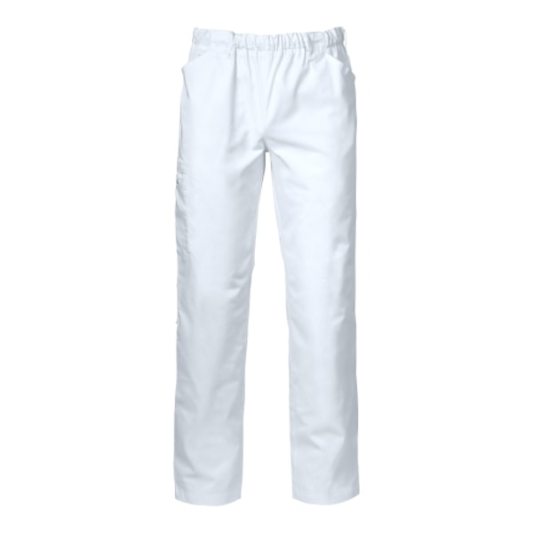 Kaj Trousers short lenght White Unisex