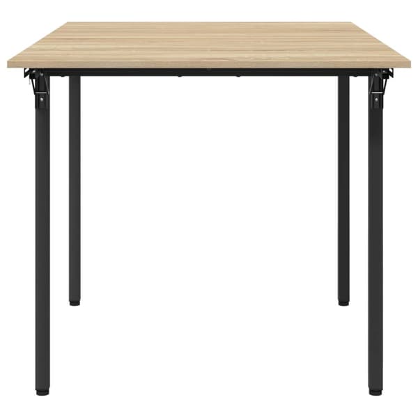 Utbyggbart matbord 120 x 81,5 x 75 cm Konstruerat trä Sonoma-ek