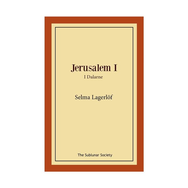Jerusalem I : i Dalarne (häftad)