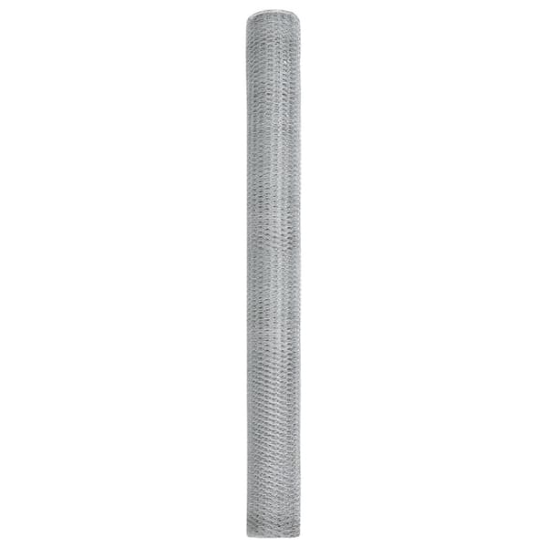 Hexagonstängsel Silver 1,6 x 10 m Galvaniserat stål