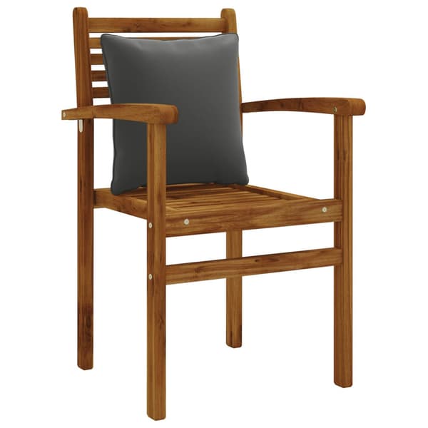 4-delad ryggkudde PUTTEN 4 st 100% Polyester Antracit