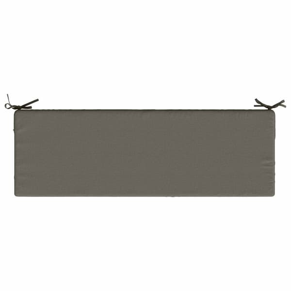 Sittkudde SOEST 100% Polyester Grå 120 x 40 x 10 cm