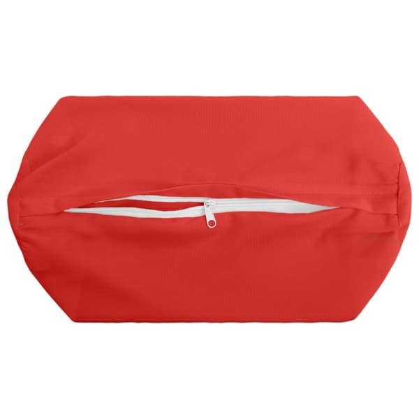 Kudde 2 st HEERLEN Röd Ø 15 x 40 cm Polyester