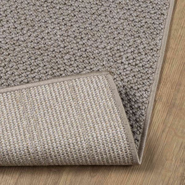 Områdesmattor Rektangulär LUGO Taupe 120 x 170 cm Polyester
