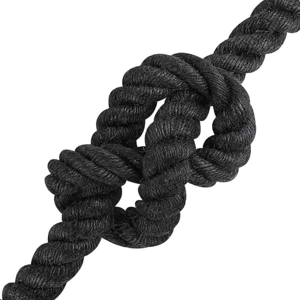 Juterep 20 Svart 100% Tossa jute