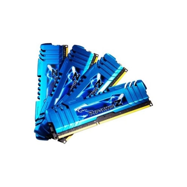 G.Skill Ripjaws Z Series F3-2400C11Q-32GZM - DDR3 - sats - 32 GB: 4 x 8 GB - DIMM 240-pin - 2400 MHz / PC3-19200 - ej buffrad