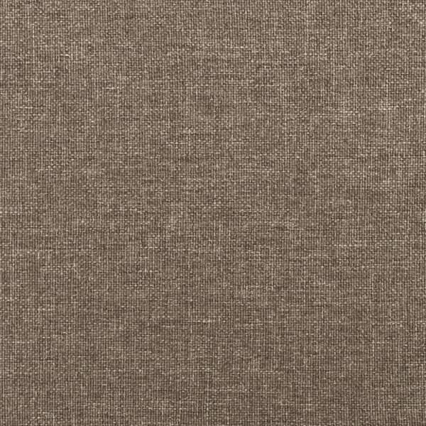 Boxspring-sängram Taupe 80x200cm tyg