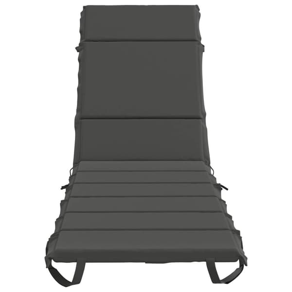 Solstol Kudde GEMERT 100% Polyester Antracit 200 x 60 x 3 cm